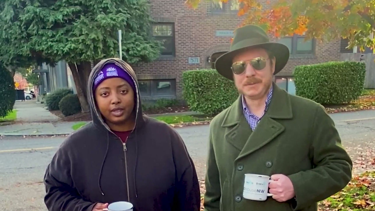 Talking Clubhouse - Thanksgiving Social Invitation